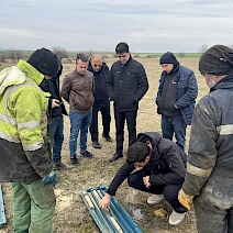 Kaymakamımız Sn. Ömer Sevgili İpsala OSB alanında yapılan Zemin Etüt çalışmasını yerinde inceleyerek ilgililerden bilgi aldı