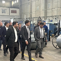 İpsala OSB'de Yatırım Yapmak İsteyen Holding Yerinde İncelendi