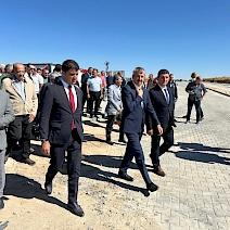 İpsala Organize Sanayi Bölgesinde Yer Tahsisi Yapılan Dört Şirketin Temelleri Atıldı